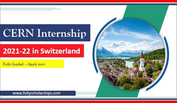 CERN Internship 2021-2022 in Switzerland