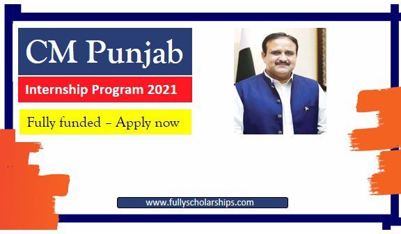 CM Punjab Internship Program 2021-22 | Fully Funded