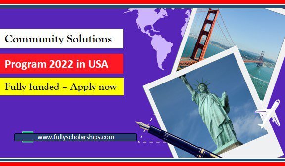 Community Solutions Program 2022 in USA