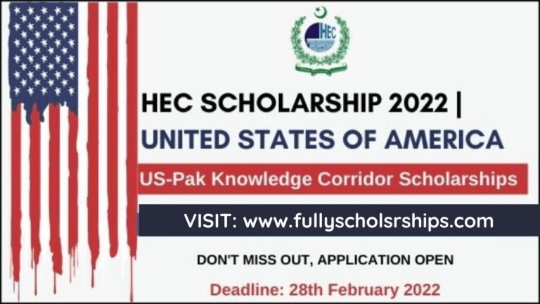 US-PAK Corridor Scholarship