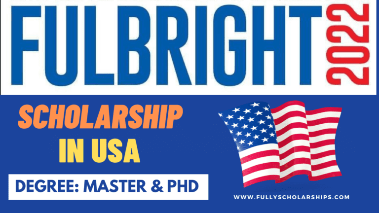 Fulbright Scholarship in USA 2022-2023