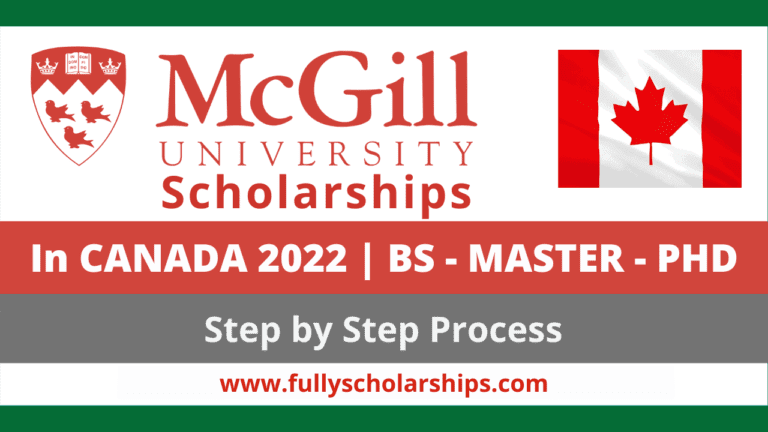 McGill University Scholarships in Canada 2022