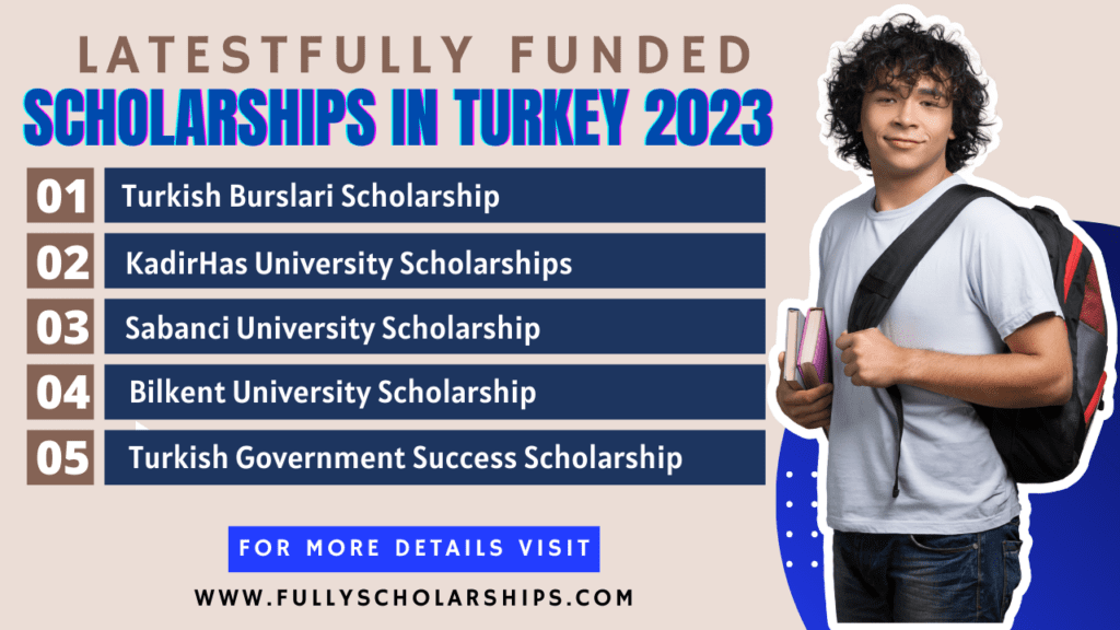 latest Fully Funded Scholarships in Turkey 2023