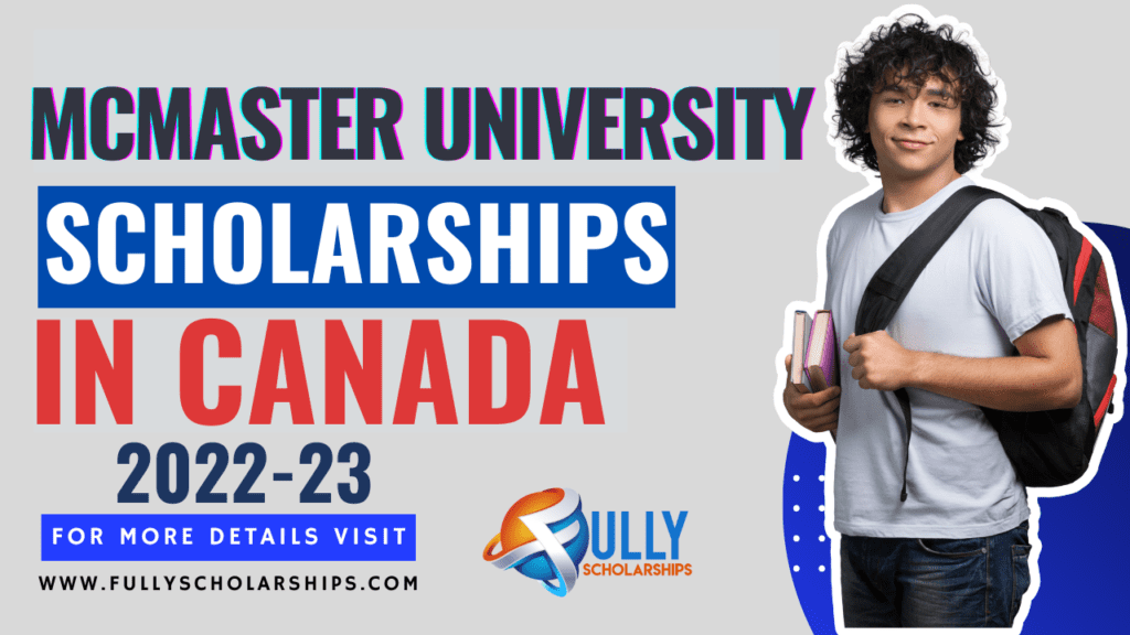 McMaster University Scholarships 2023 in Canada