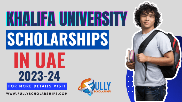Khalifa University Graduate Scholarship 2023
