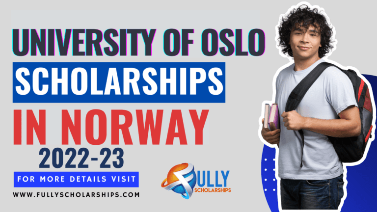 University of Oslo Scholarships in Norway 2023