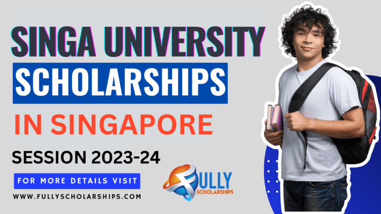 SINGA Scholarship for International Students in Singapore 2023