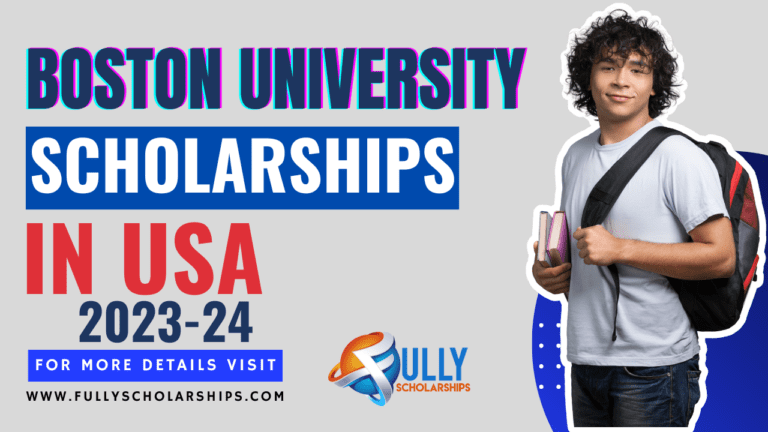 Boston University USA Scholarships 2023