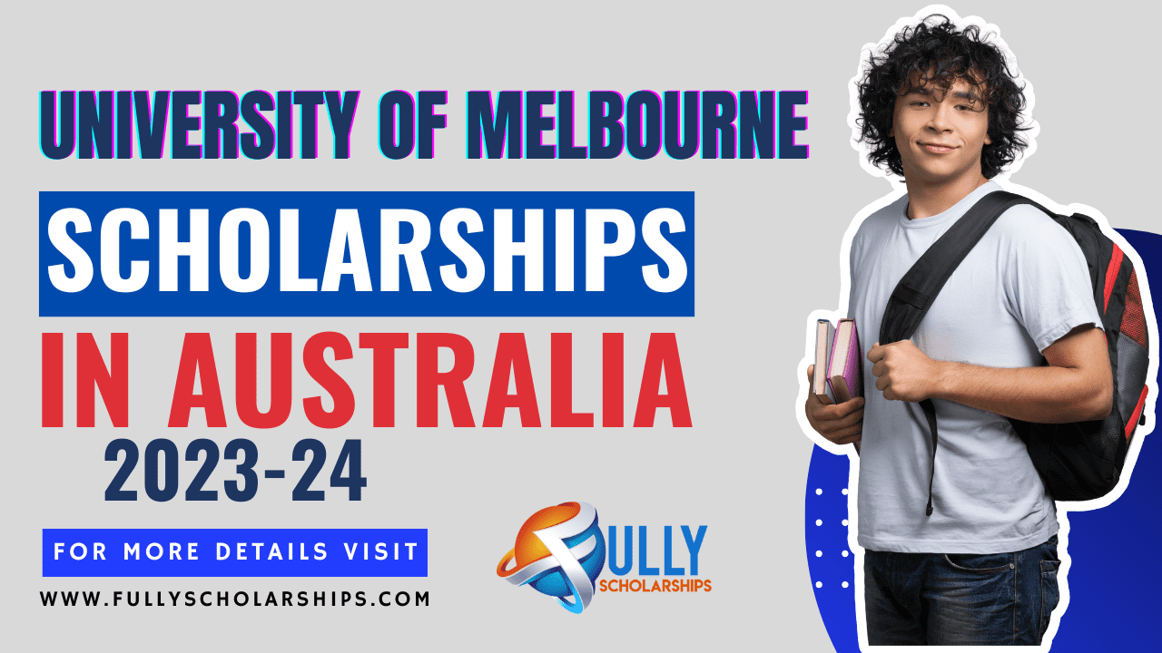 A student talking about University of Melbourne Scholarships 2023