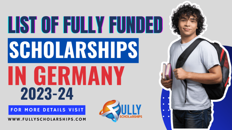 list of Scholarships in Germany 2023