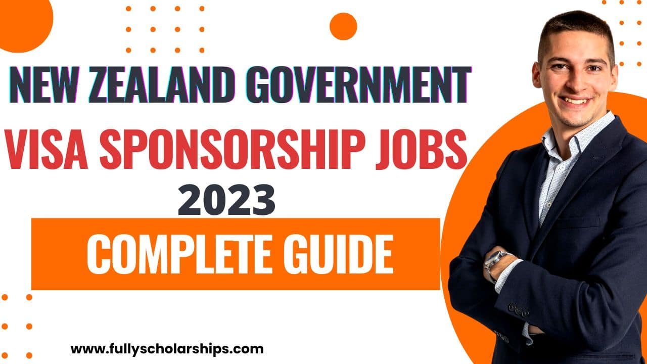 New Zealand Government Visa Sponsorship Jobs 2023