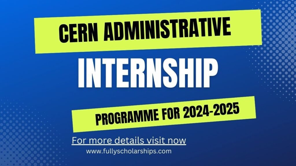 CERN-Administrative-Student-Internship-Program-2024