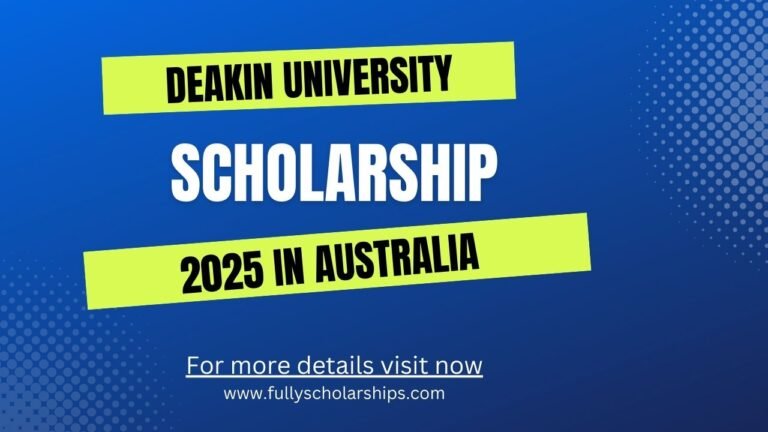 Deakin University Scholarship 2025 in Australia