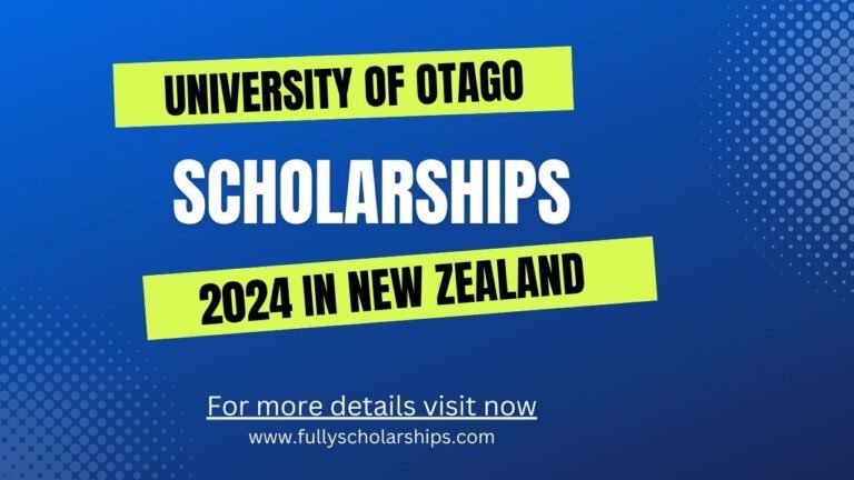 University of Otago Scholarships 2024 in New Zealand
