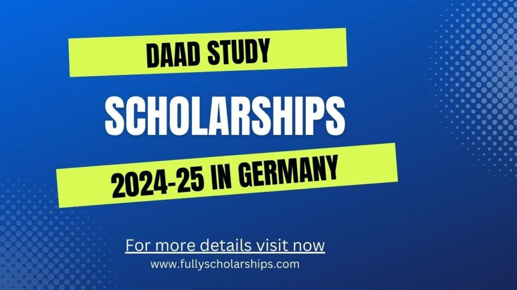 DAAD Study Scholarships in Germany 2025