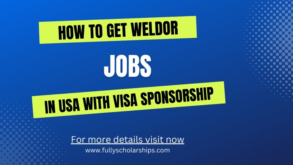 Welder Jobs in Illinois, USA with Visa Sponsorship