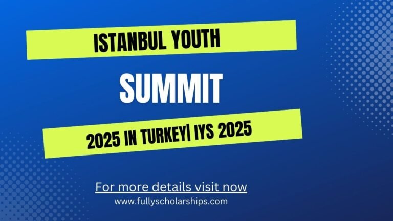 Istanbul Youth Summit 2025 in Turkey IYS 2025