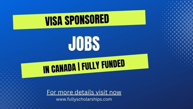 Visa Sponsored Jobs in Canada