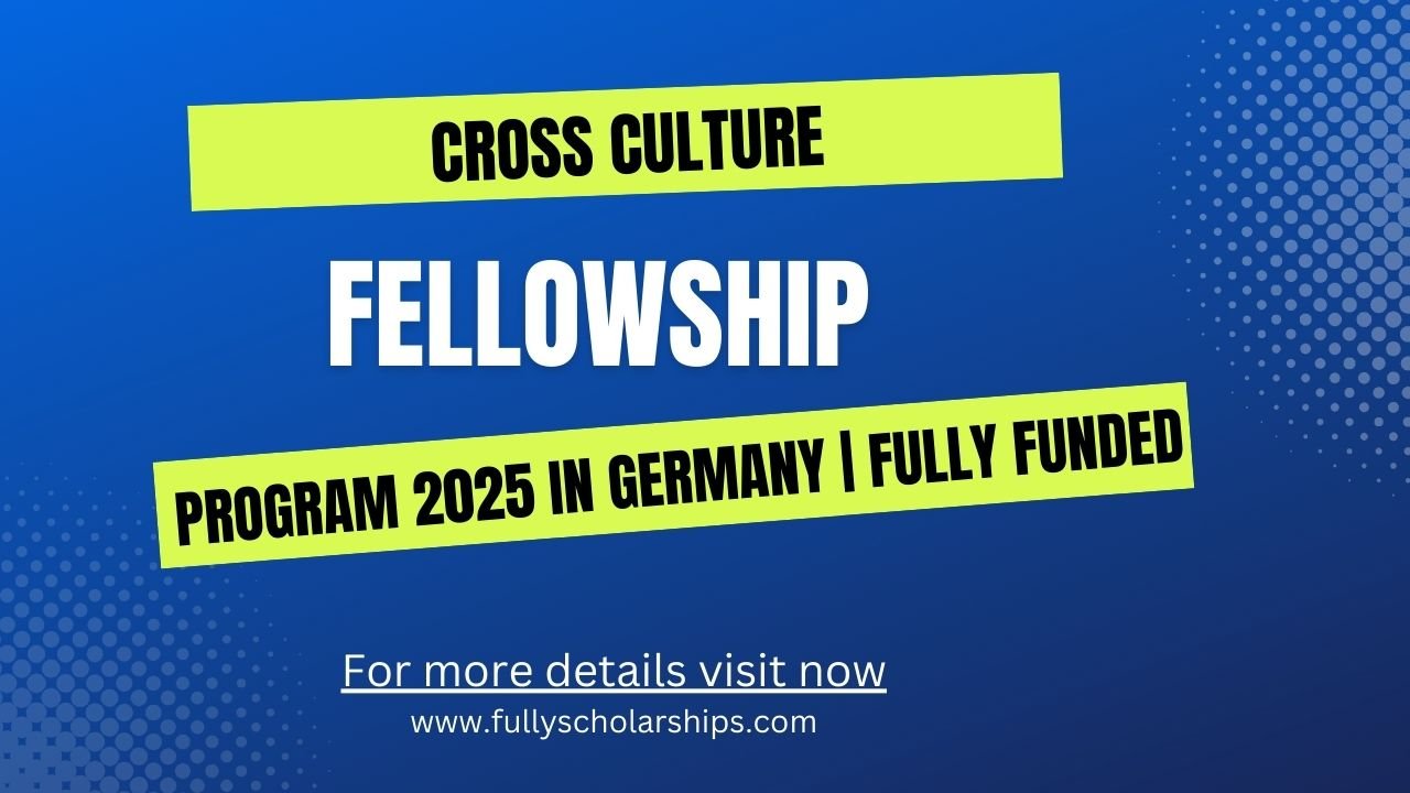CrossCulture Program CCP 2025 in Germany Fully Funded