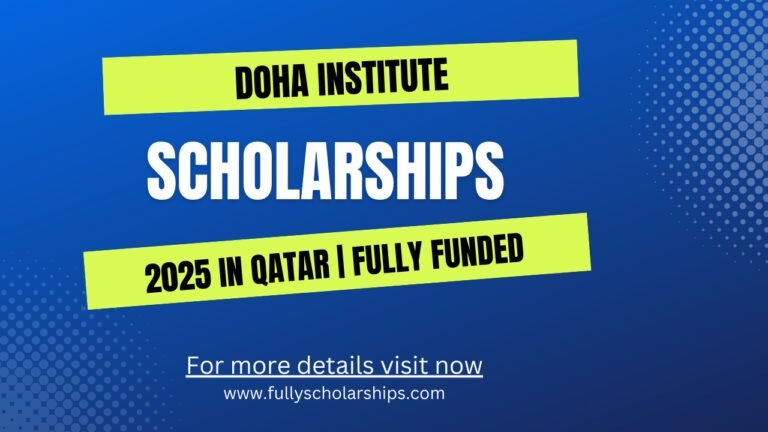Doha Institute Scholarships 2025 in Qatar