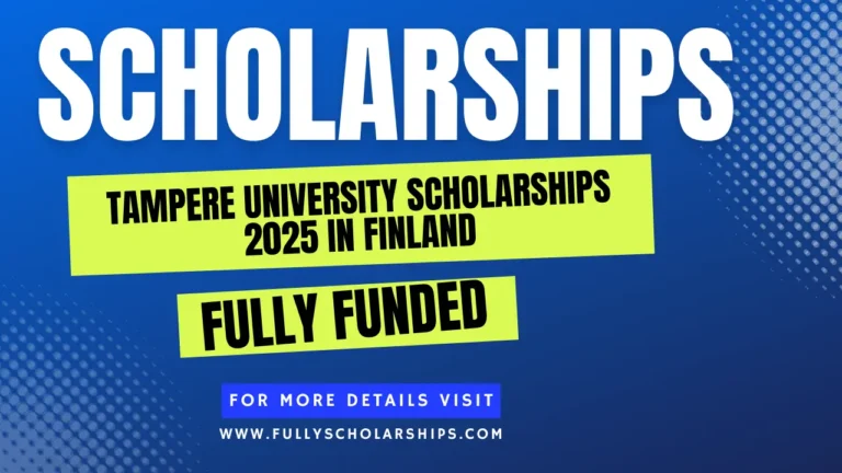 Tampere University Scholarships 2025 in Finland