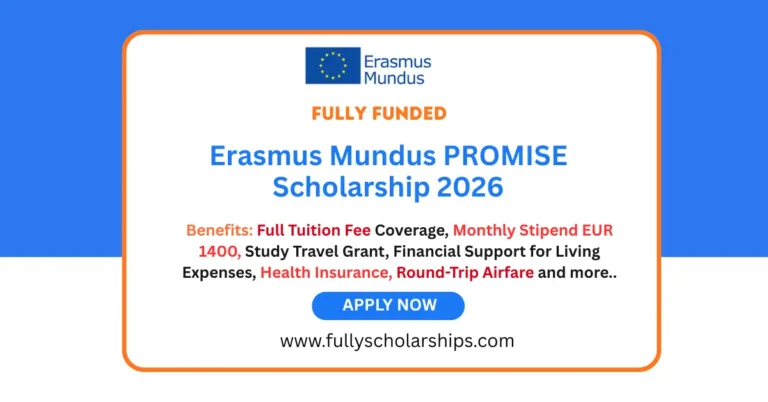 Erasmus Mundus PROMISE Scholarship 2026