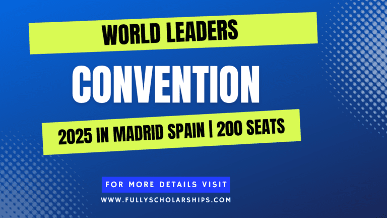 World Leaders Convention 2025 in Madrid, Spain 200 Exclusive Spots