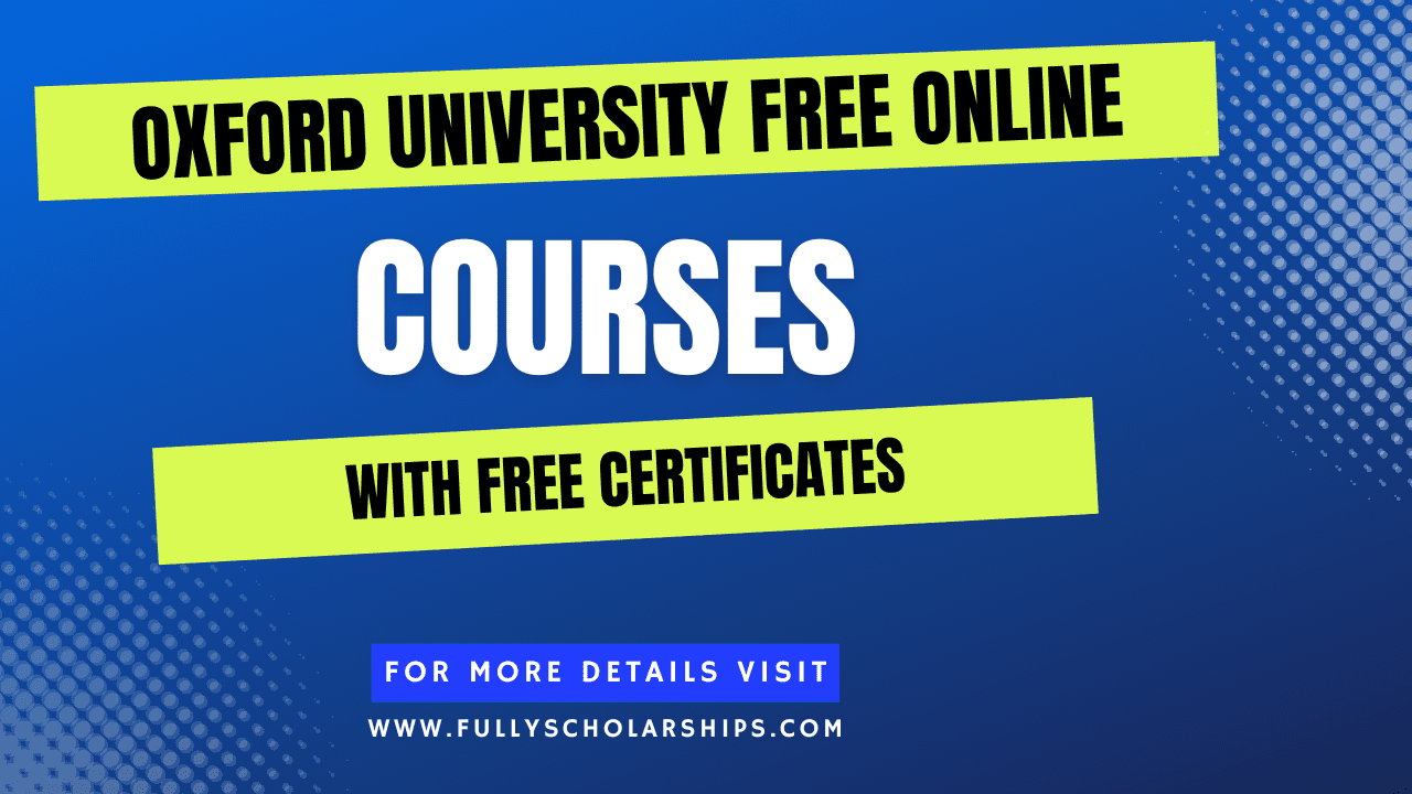 Oxford University 7 Free Online Courses