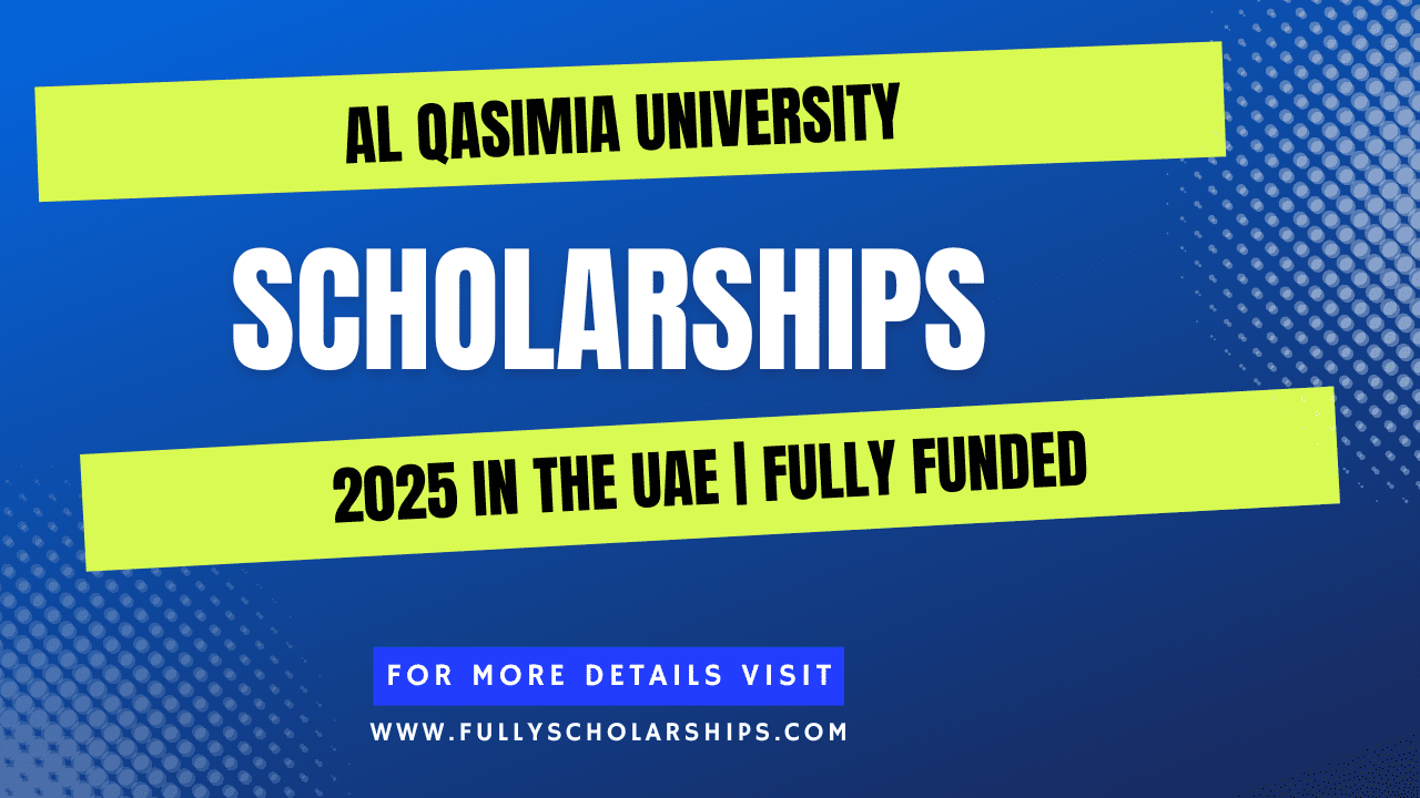 Al Qasimia University Scholarships 2025 in the UAE
