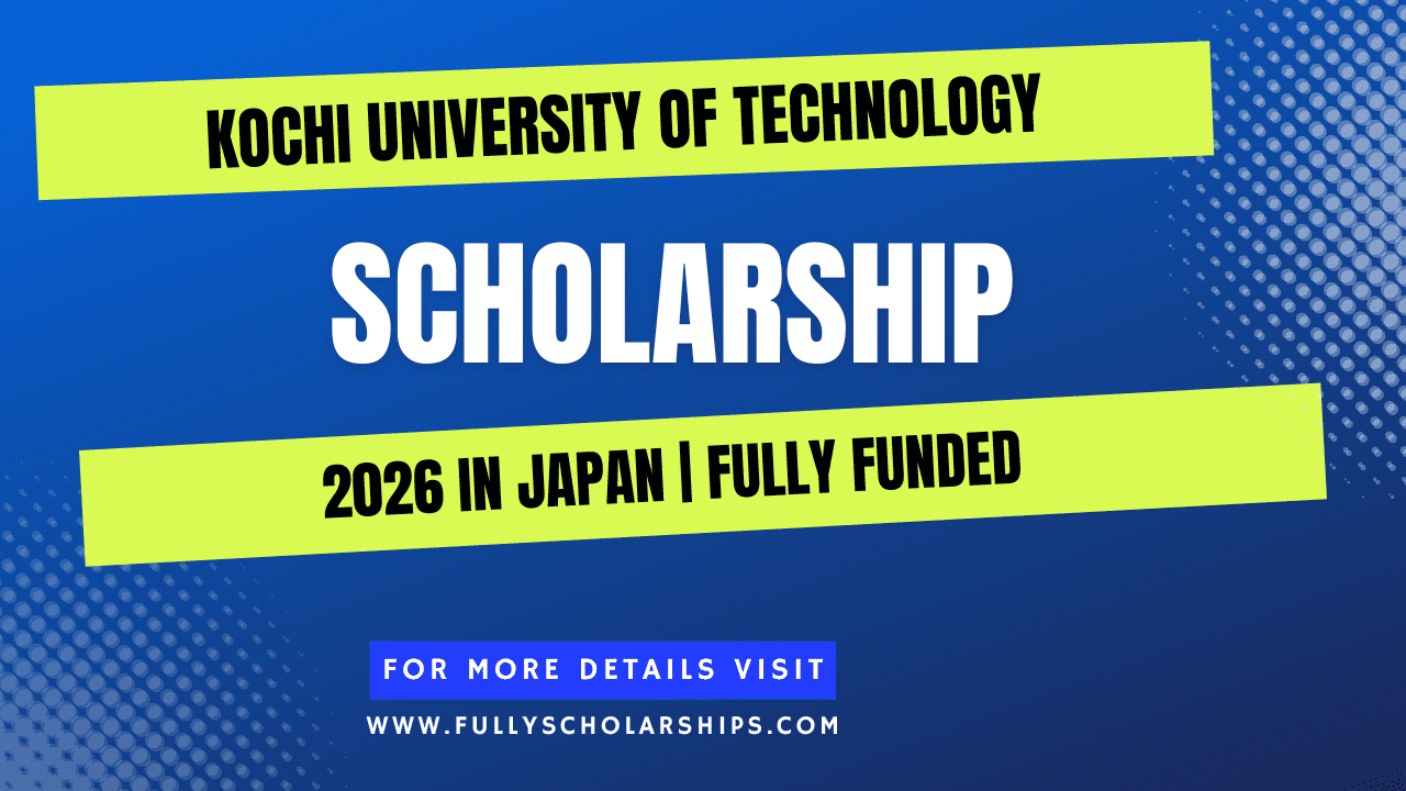 Kochi University of Technology Scholarship 2026 in Japan