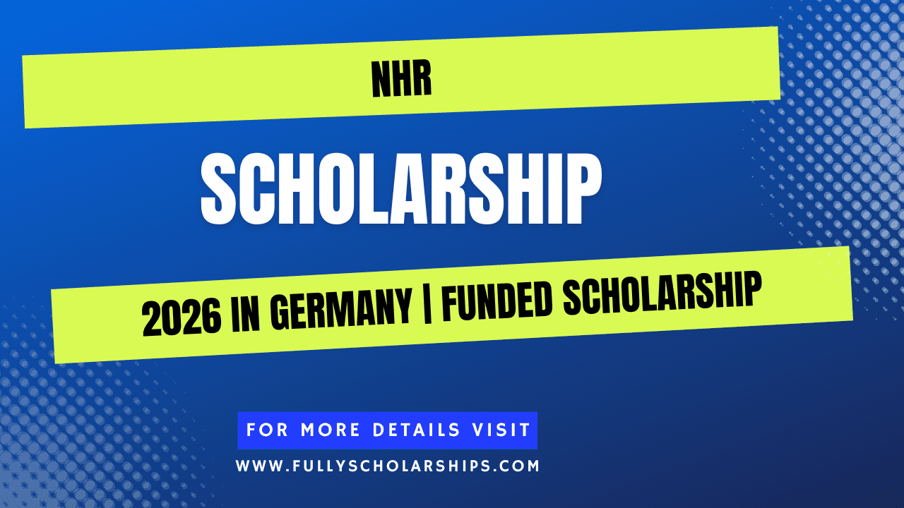 NHR Scholarship 2026 in Germany
