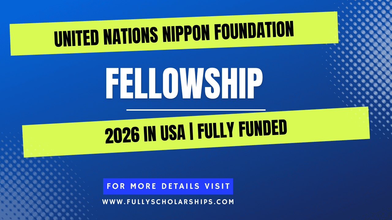 United Nations Nippon Foundation Fellowship 2026