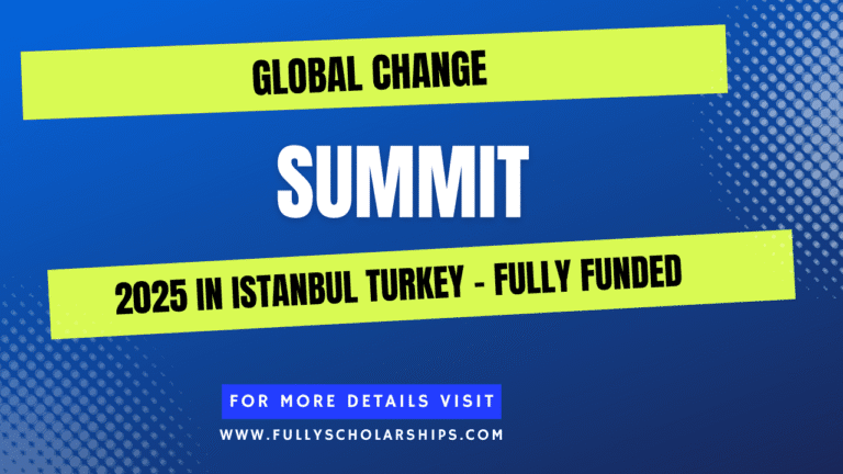 Global Change Summit 2025 in Istanbul Turkey