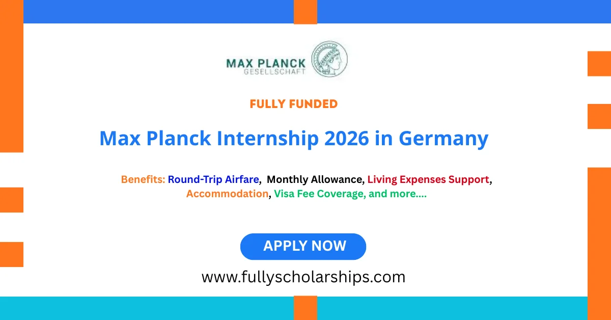 Max Planck Internship 2026 in Germany