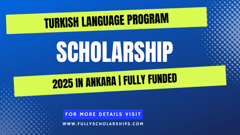 Turkish Language Program 2025 in Turkey