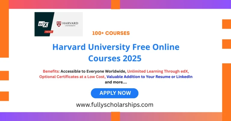 Harvard University Free Online Courses 2025