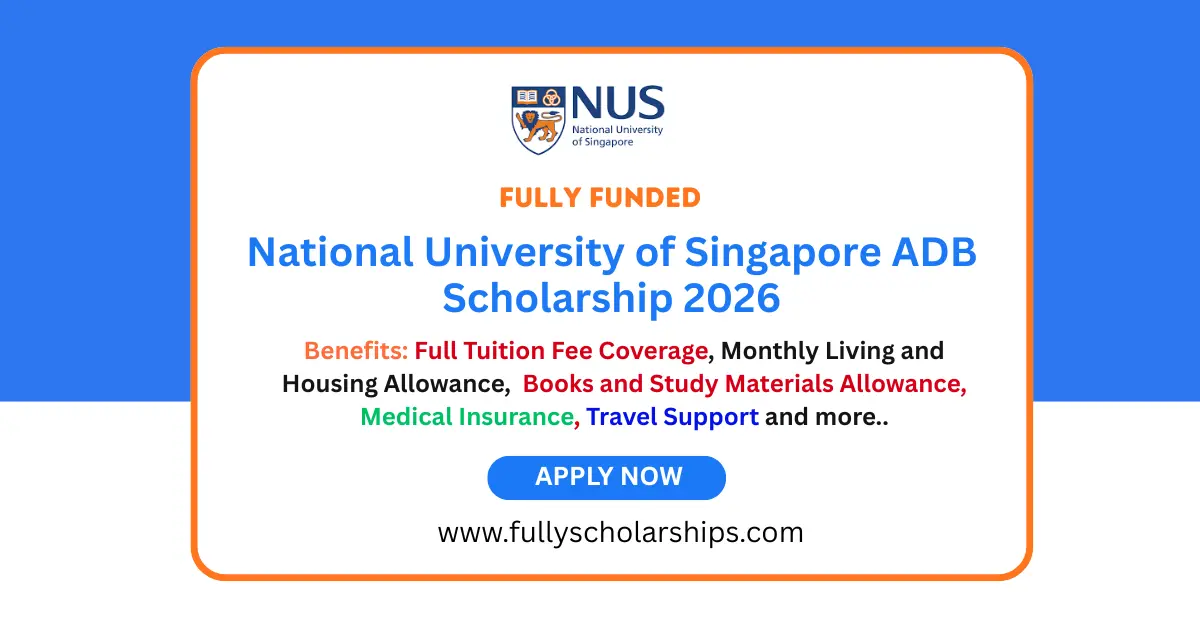 National University of Singapore ADB Scholarship 2026