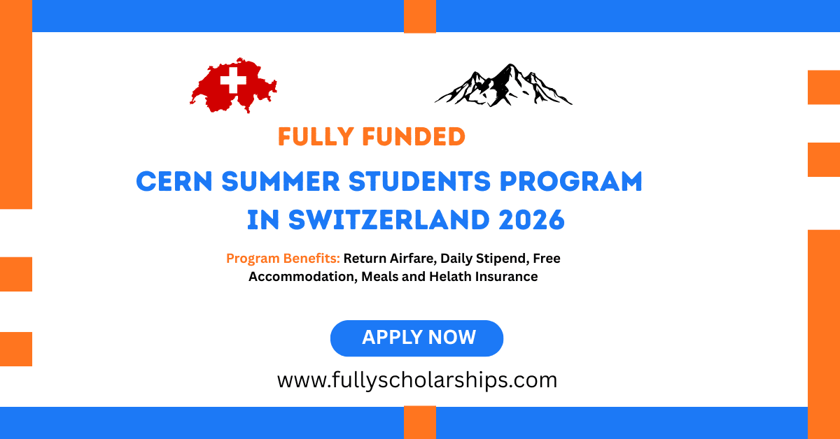 CERN Summer Student Program 2026 in Switzerland
