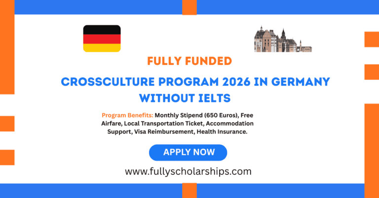 CrossCulture Program 2026 in Germany | Fully Funded Without IELTS