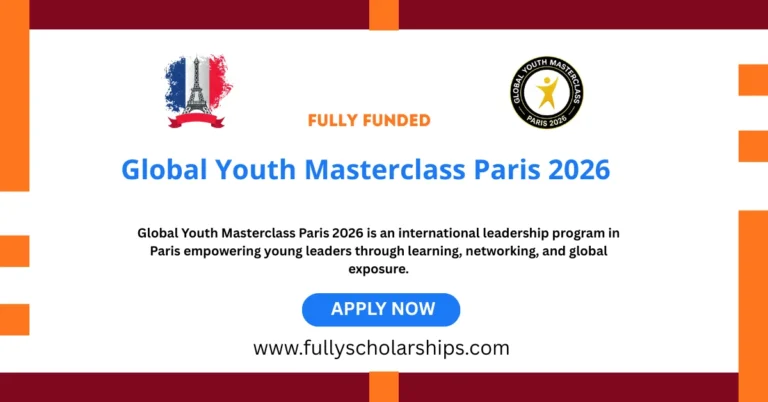 Global Youth Masterclass Paris 2026