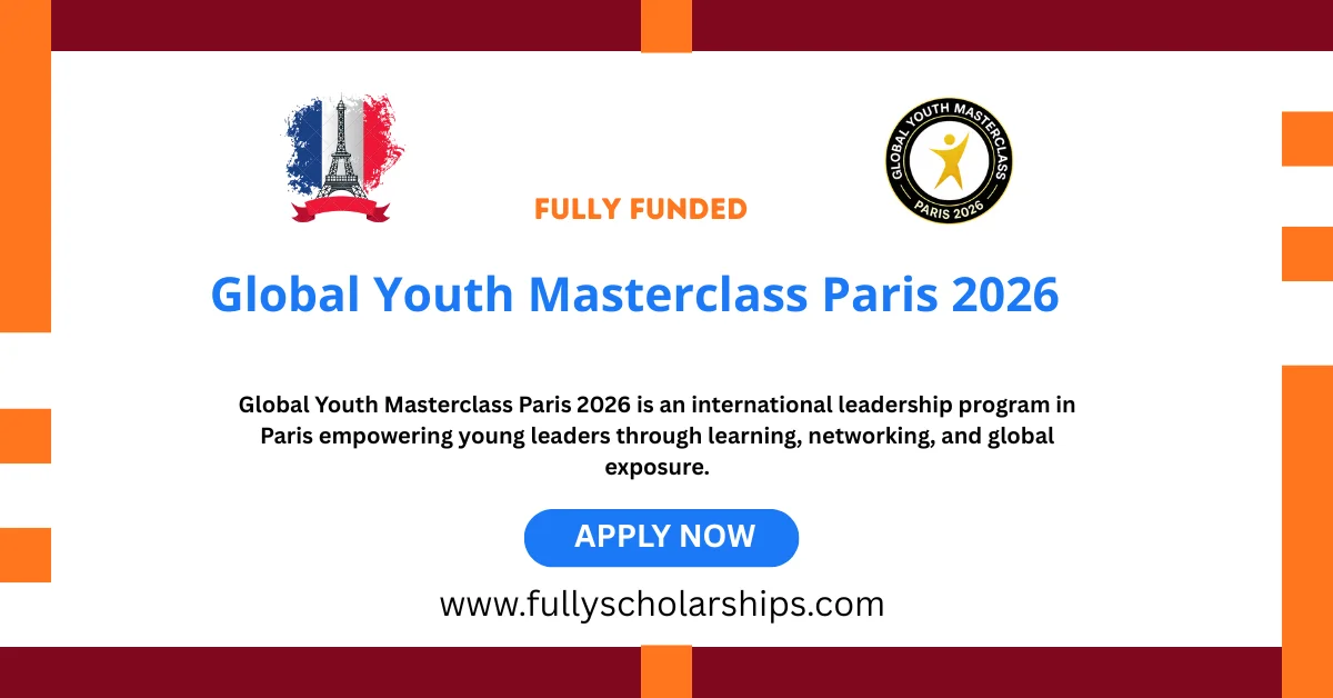 Global Youth Masterclass Paris 2026