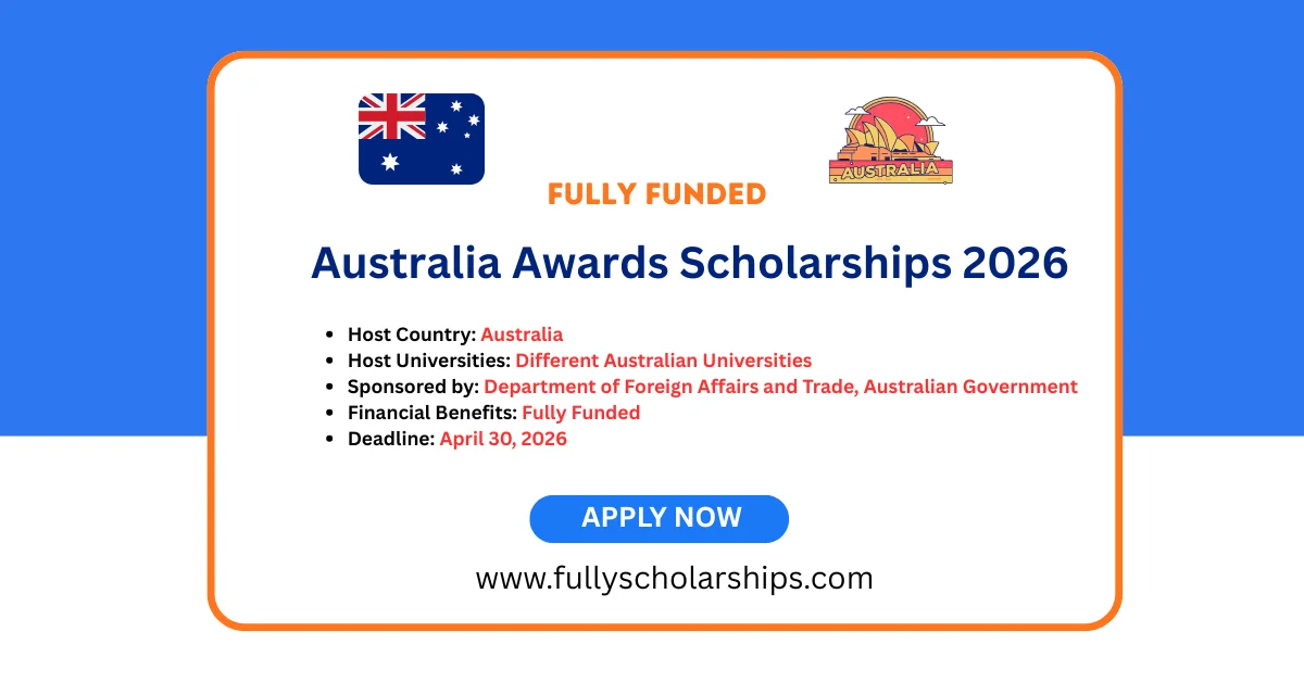 Australia Awards Scholarships 2026