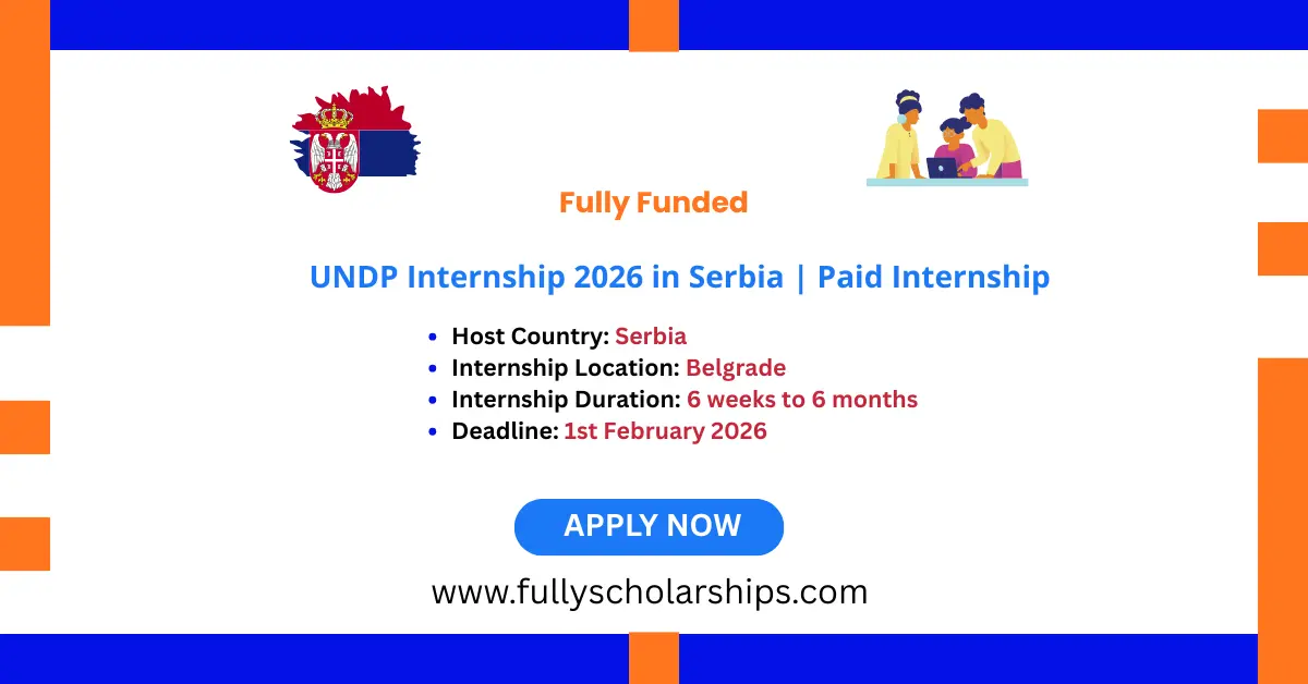 UNDP Internship 2026 in Serbia