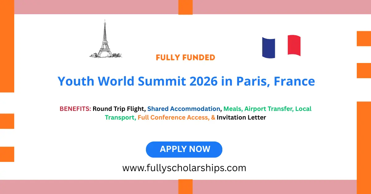Youth World Summit 2026 in Paris, France