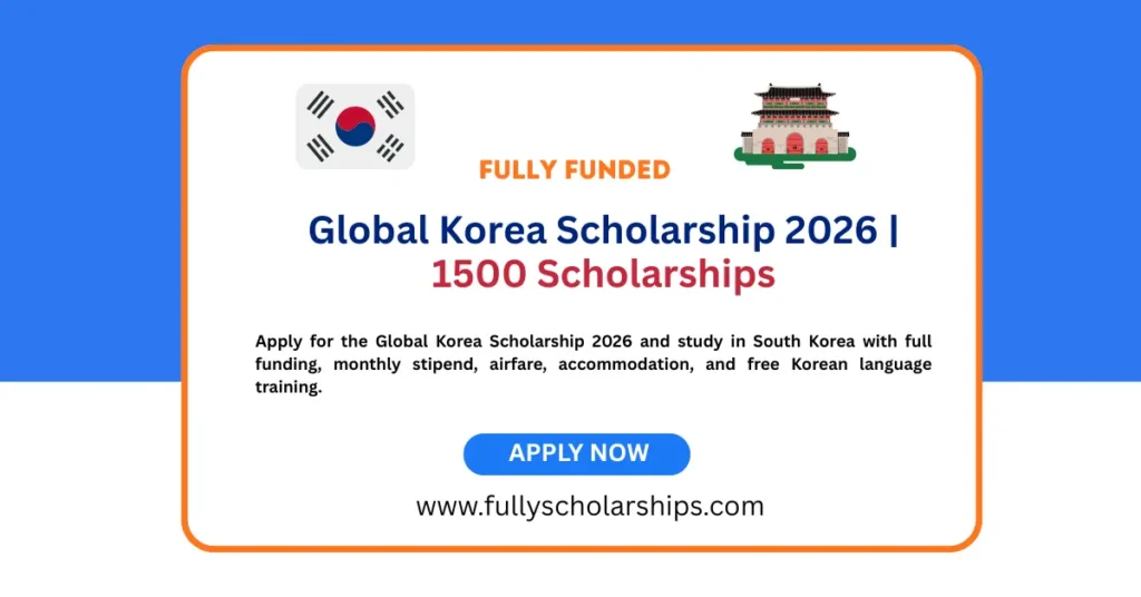 Global Korea Scholarship 2026