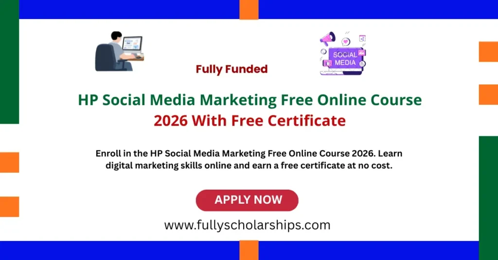 HP Social Media Marketing Free Online Course 2026