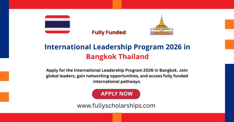 International Leadership Program 2026 in Bangkok Thailand