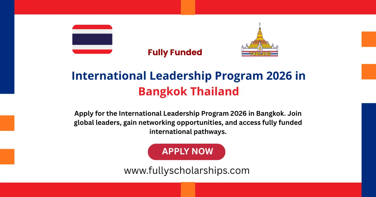 International Leadership Program 2026 in Bangkok Thailand